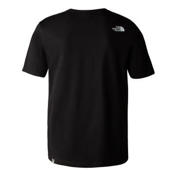 The North Face M S/S Rust 2 Tee Tnf Black Led Yellow Erkek Tişört