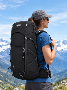 Evolite HikeLite 50L Sırt Çantası - Siyah