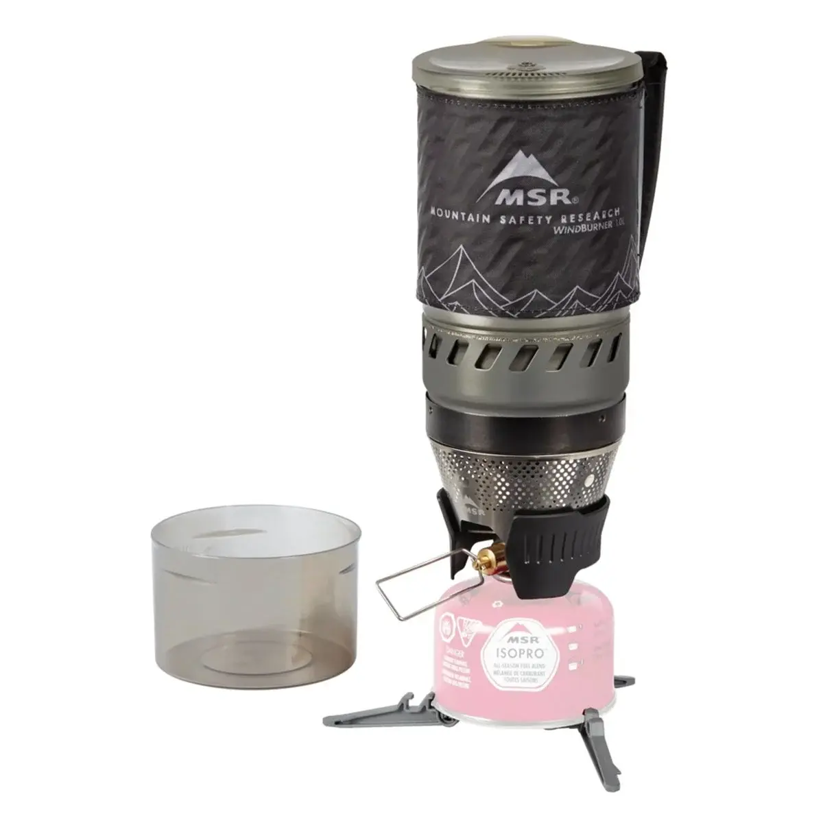 Msr WindBurner 1.0L Ocak Sistemi black