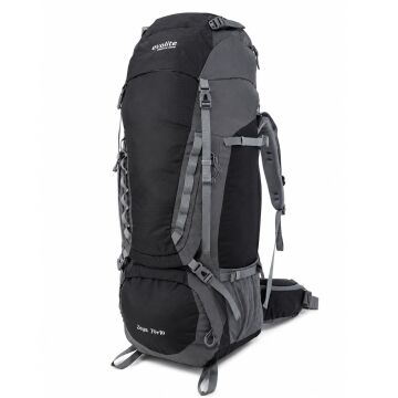 Evolite Zeus 70+10L Sırt Çantası - Siyah