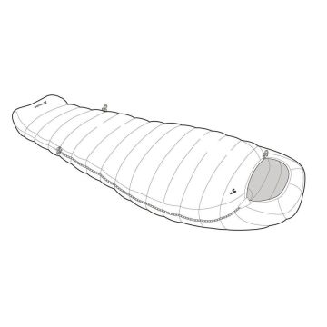 Vaude Rotstein 950 -38 Kaz Tüyü Uyku Tulumu 15935