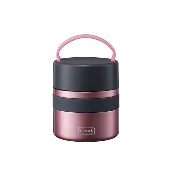 Lurch - ''Iso-Pot'' 500 ml Metalik Pembe, Paslanmaz Çelik - Çift Cidarlı Yemek Termosu - 240845