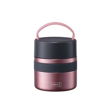 Lurch - ''Iso-Pot'' 500 ml Metalik Pembe, Paslanmaz Çelik - Çift Cidarlı Yemek Termosu - 240845