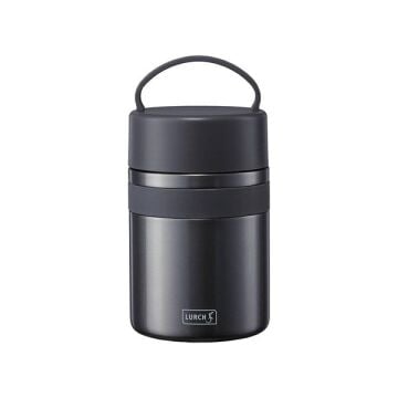 Lurch - ''Iso-Pot'' 800 ml Metalik Gri, Paslanmaz Çelik - Çift Cidarlı Yemek Termosu - 240844