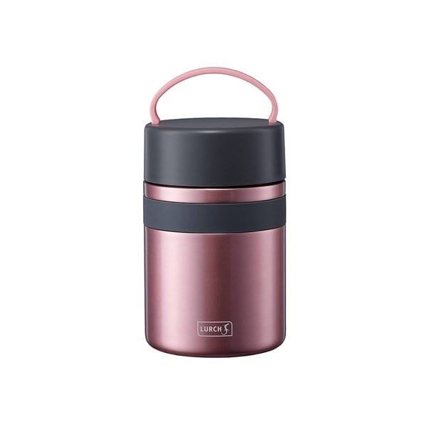 Lurch - ''Iso-Pot'' 800 ml Metalik Pembe, Paslanmaz Çelik - Çift Cidarlı Yemek Termosu - 240846