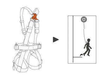 PETZL SWAN FREEFALL Emniyet Kemeri - Çelik C062CA00