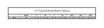 5.11 ÇİFT TARAFLI KAHVE KEMER