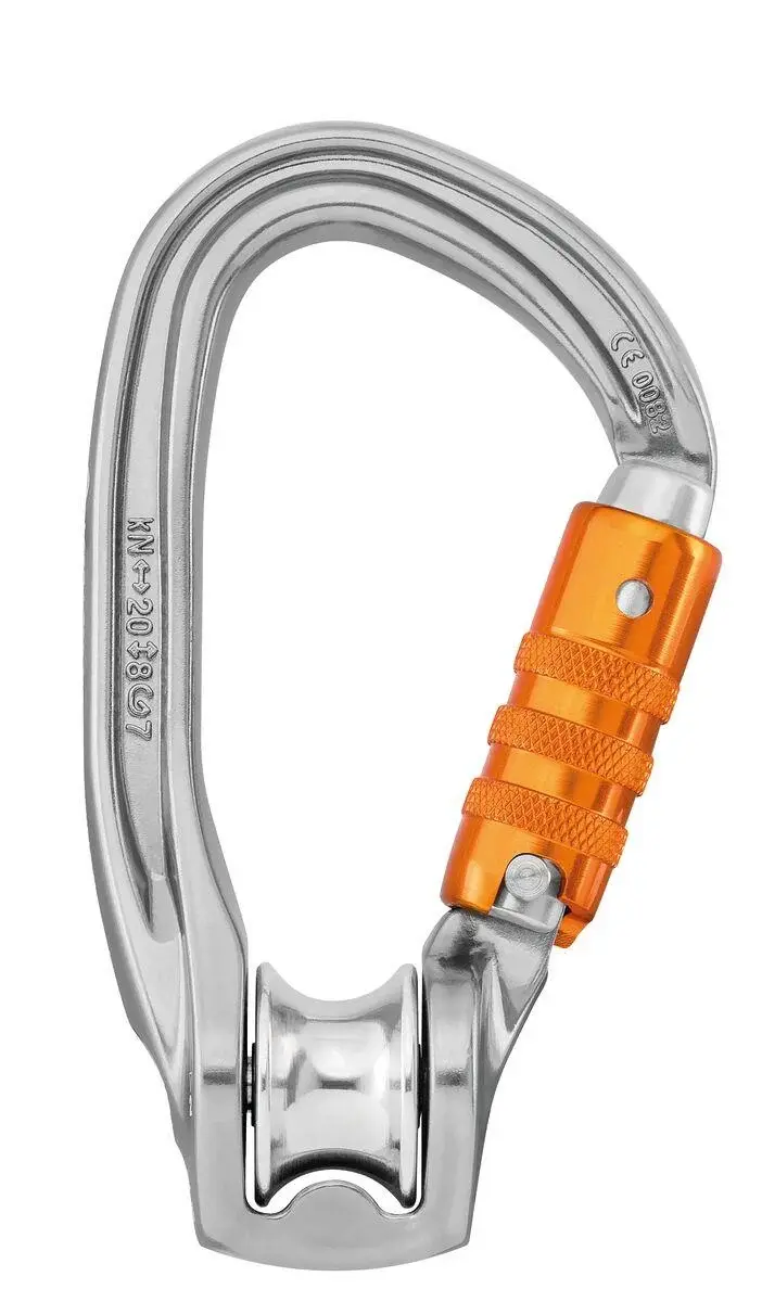 PETZL ROLLCLIP Z Makaralı Karabina P75 SL Twist Lock