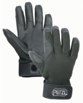 PETZL CORDEX Deri Eldiven K52 SN SİYAH - M