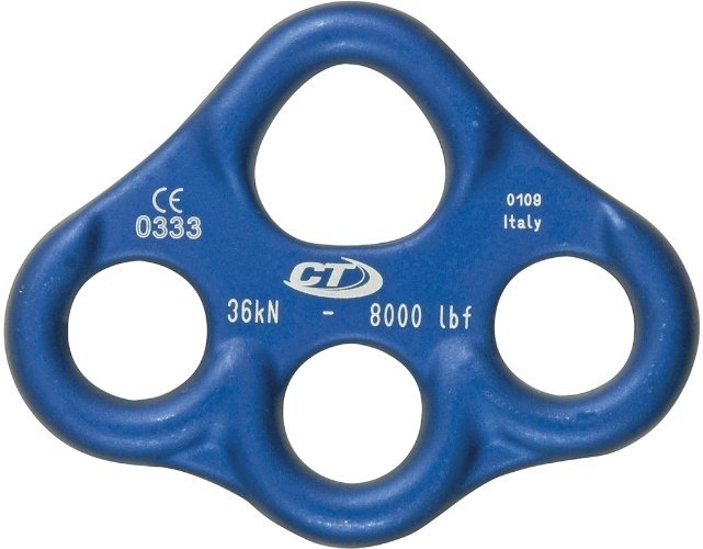 CT L637 3 DELİKLİ MAVİ ALUM. DAGITIM PLAKASI 36KN