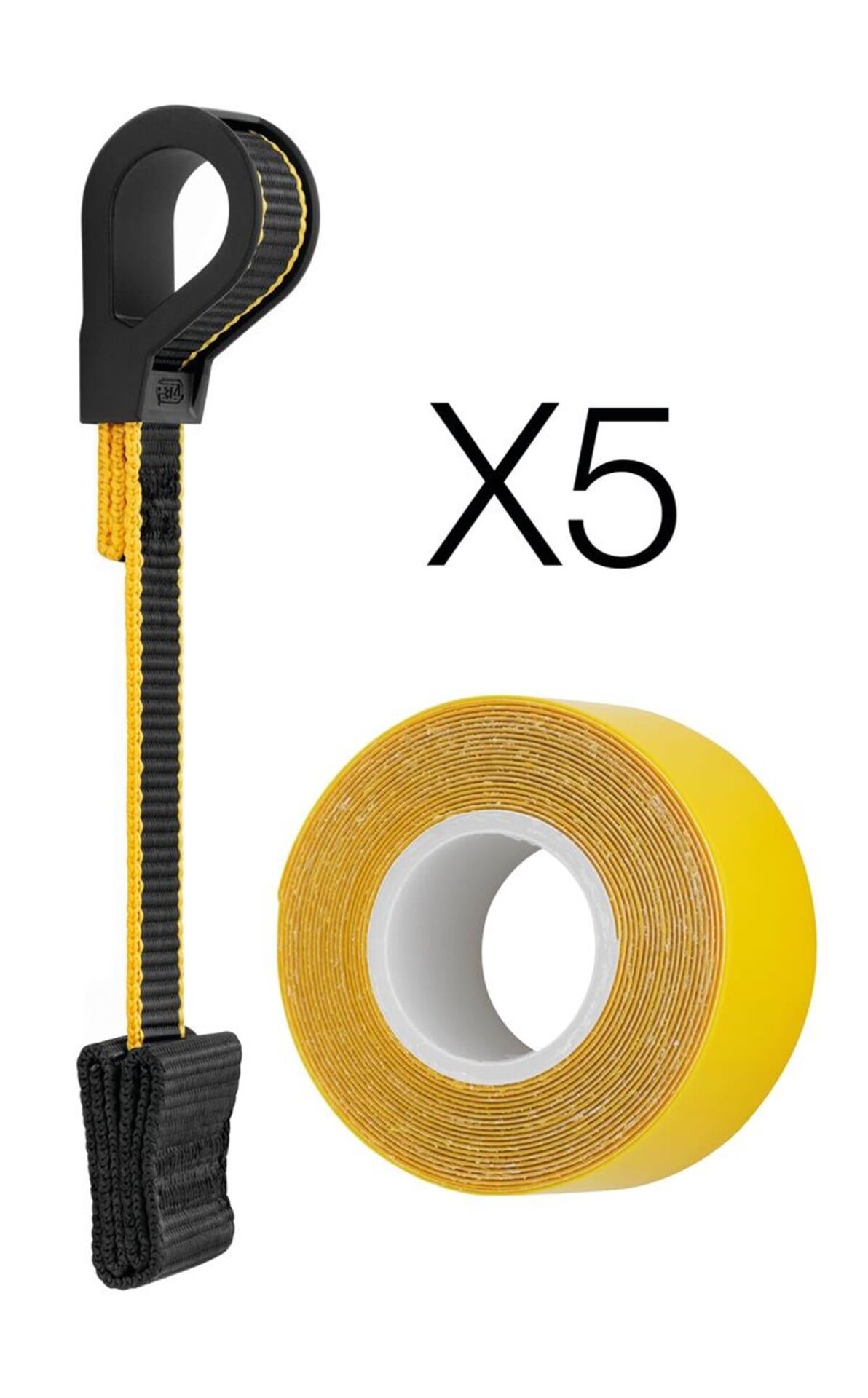 PETZL TOOLINK S Malzeme Askısı ve TOOLTAPE Yapıştırıcı (5'li paket) S050AA00