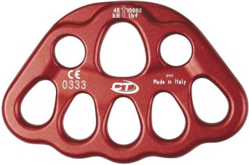 CT L637 5 DELİKLİ KIRMIZI  ALUM. DAGITIM PLAKASI