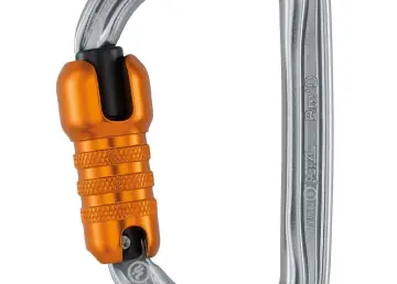 PETZL Bm'D Alüminyum Karabina M032AA00 Gri - Triact Lock