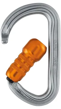 PETZL Bm'D Alüminyum Karabina M032AA00 Gri - Triact Lock