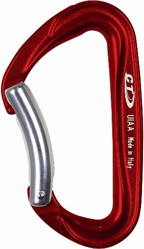 CLIMBING TECHNOLOGY PASSION EĞİK KAPI KARABİNA RED