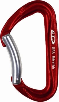 CLIMBING TECHNOLOGY PASSION EĞİK KAPI KARABİNA RED