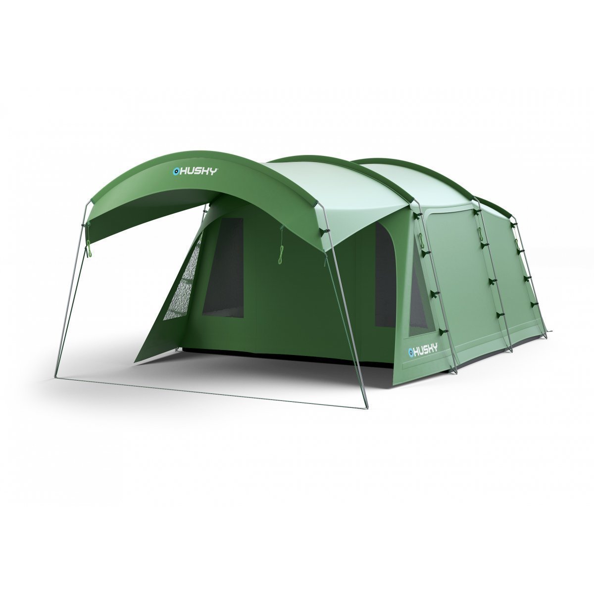 HUSKY CARAVAN YEŞİL 12 M² DURAL ÇADIR