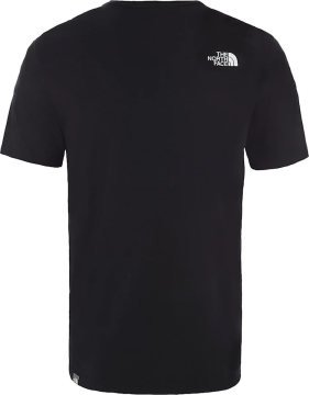 The North Face M  S S Woodcut Dome Tee-EU TNF Black