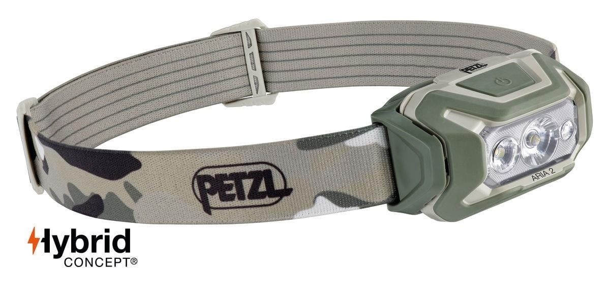 PETZL ARIA 2 RGB Kafa Feneri E070BA00 KAMUFLAJ