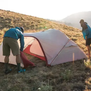 Hubba Tour 1 Tek Kişilik Çadır Red-Green