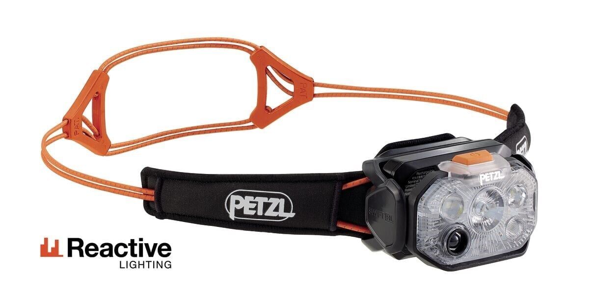 PETZL SWIFT RL Kafa Feneri (1200 Lümen)  E095BC00 TURUNCU