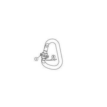 CLIMBING TECHNOLOGY ÇELİK HMS KARABİNA