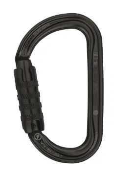 PETZL Am'D Alüminyum Karabina M34A TL Gray - Screw Lock