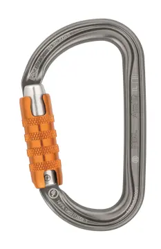PETZL Am'D Alüminyum Karabina M34A TL Gray - Screw Lock