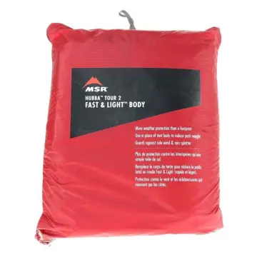 MSR Body Hubba Tour 2 Kişilik Çadır Tabalığı Red