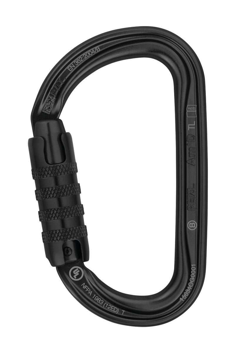 PETZL  Am'D Triact Vidalı Karabin M34A TL Black - TRIACT-LOCK