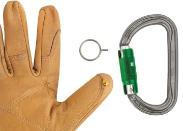 PETZL Am'D Alüminyum Karabina M34A TL Gray - Pin-Lock