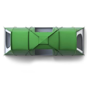 Husky Boston 6 Kişilik Dural Yeşil Aile Çadırı