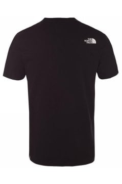 The North Face M S S Mountain Line Tee Erkek T-Shirt Siyah