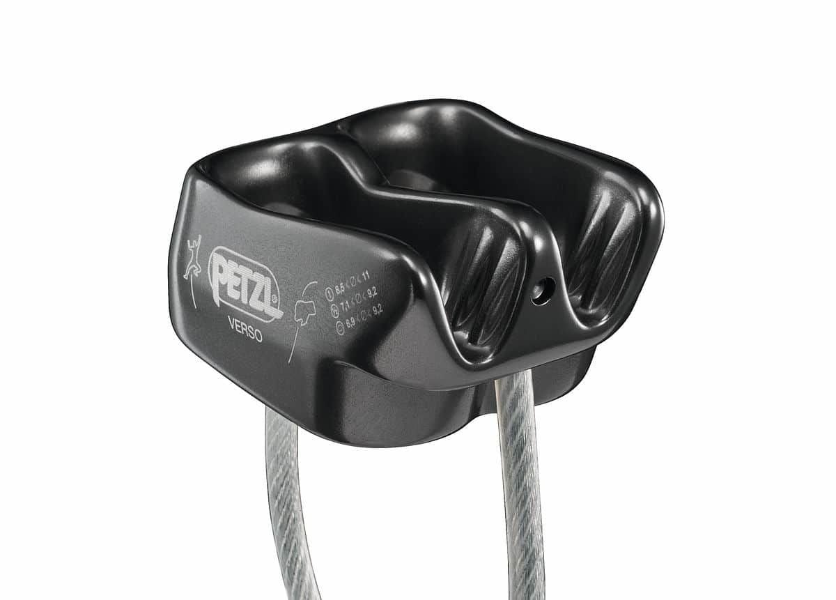 PETZL  Verso İniş Aleti D19 Black