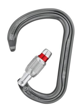 PETZL WILLIAM Alüminyum Karabina M36A SL Gray - Triact Lock