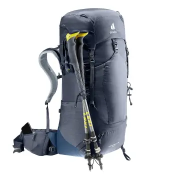 Deuter Aircontact Lite 50 + 10 Litre Outdoor Sırt Çantası black-marine