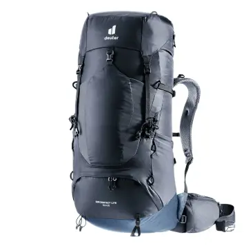 Deuter Aircontact Lite 50 + 10 Litre Outdoor Sırt Çantası black-marine