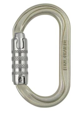 PETZL OXAN Çelik Kilitli Karabina - Avrupa Versiyonu M72A SL Altın - Triact Lock