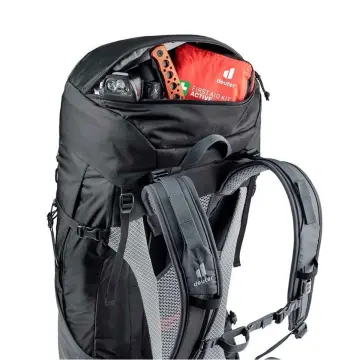 Deuter Futura Air Trek 50 + 10 Litre Sırt Çantası black-graphite