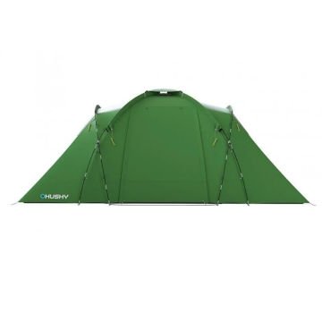 Husky Boston 4 Kişilik Dural 3 mevsim Yeşil Çadır