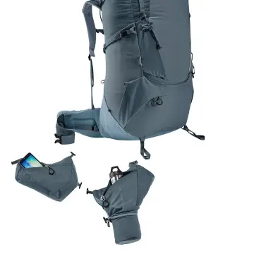 Deuter Aircontact Core 70 + 10 Sırt Çantası Graphite - Shale