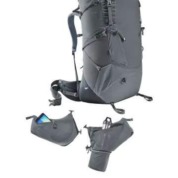 Deuter Aircontact Core 65 + 10 Litre SL Sırt Çantası Graphite - Black