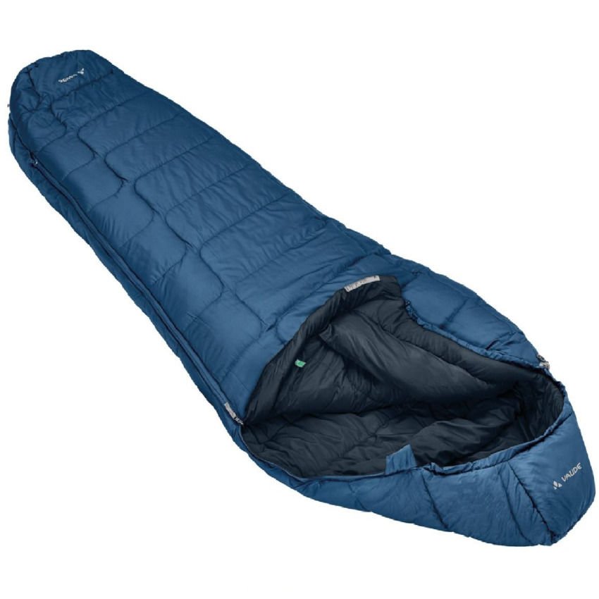 Vaude Sioux 800 Syn -20C Uyku Tulumu 12126 MAVİ - Sağ