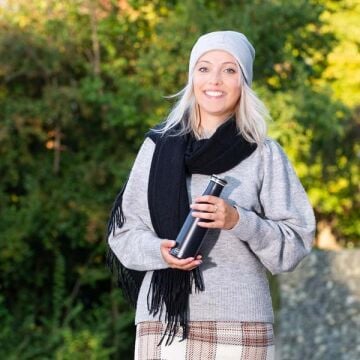 Lurch - 750 ml Mat Siyah, Paslanmaz Çelik Termos - Çift Cidarlı, Sızdırmaz - 240928