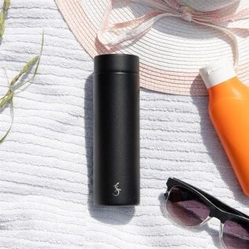 Lurch - Mini Termos 300 ml Mat Siyah, Paslanmaz Çelik - Çift Cidarlı, Sızdırmaz - 270970