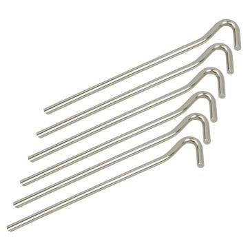 Evolite Çelik Çadır Kazığı 20cm 6 Adet