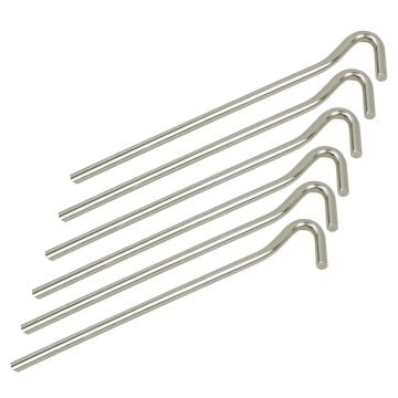 Evolite Çelik Çadır Kazığı 20cm 6 Adet