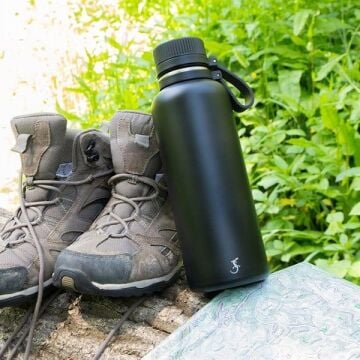 Lurch - “Outdoor” 1 L Mat Siyah, Paslanmaz Çelik Termos - Çift Cidarlı, Sızdırmaz - 270980