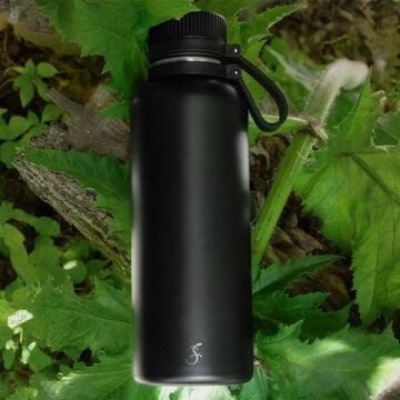 Lurch - “Outdoor” 1 L Mat Siyah, Paslanmaz Çelik Termos - Çift Cidarlı, Sızdırmaz - 270980