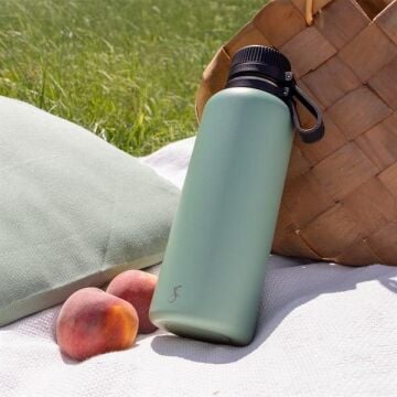 Lurch - “Outdoor” 1 L Adaçayı Yeşil, Paslanmaz Çelik Termos - Çift Cidarlı, Sızdırmaz - 270981